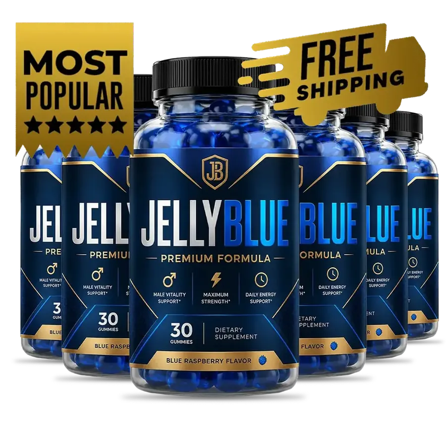 6-bottle pack of Jellyblue