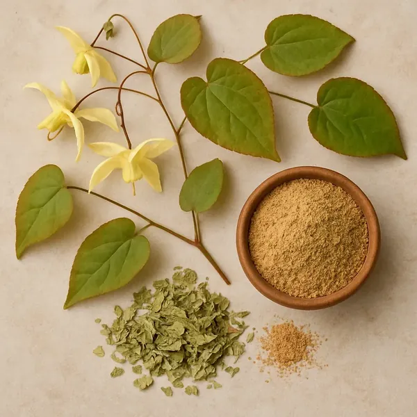 Horny goat weed leaves