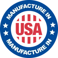 Manufactured in USA seal